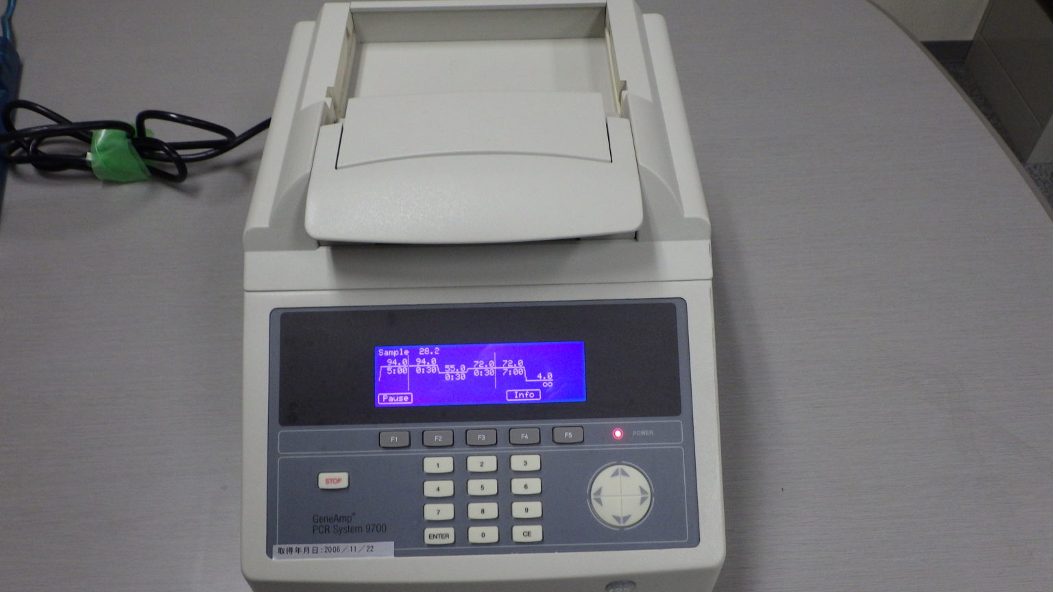 サーモ(旧ABI) /9700/GeneAmp PCR/サーマルサイクラー ゴールドブロック(貴重品)/￥212,000(税別・送料別途)