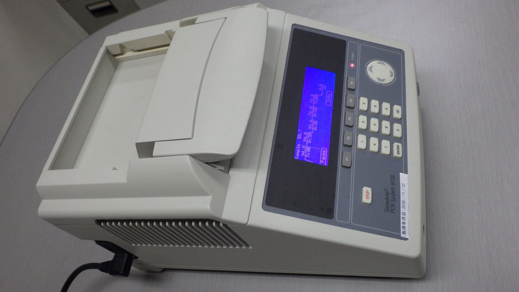 サーモ(旧ABI) /9700/GeneAmp PCR/サーマルサイクラー ゴールドブロック(貴重品)/￥212,000(税別・送料別途)