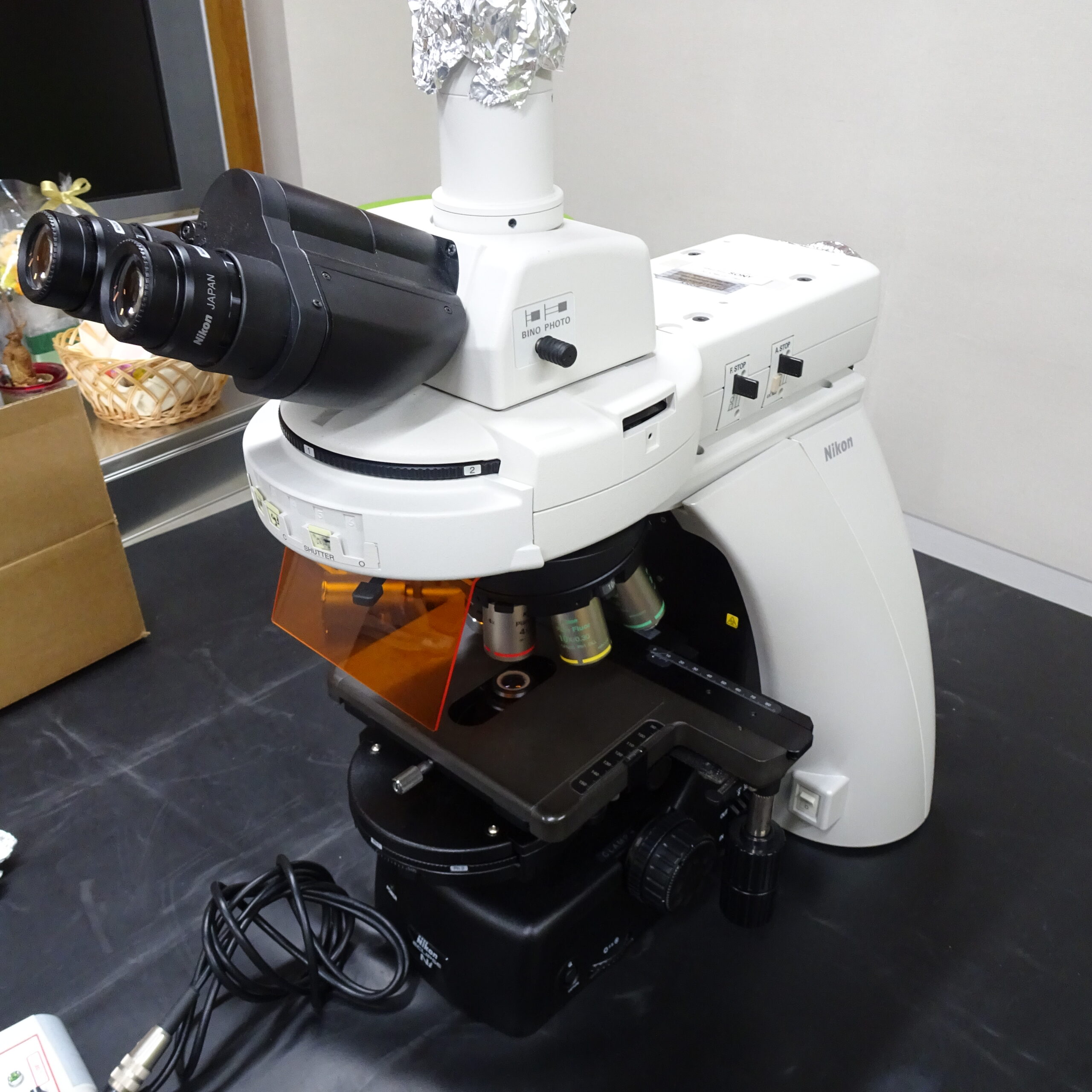 NIKON/ECLIPSE Ni-U/研究用正立顕微鏡/40×20×10×4×2×1×/