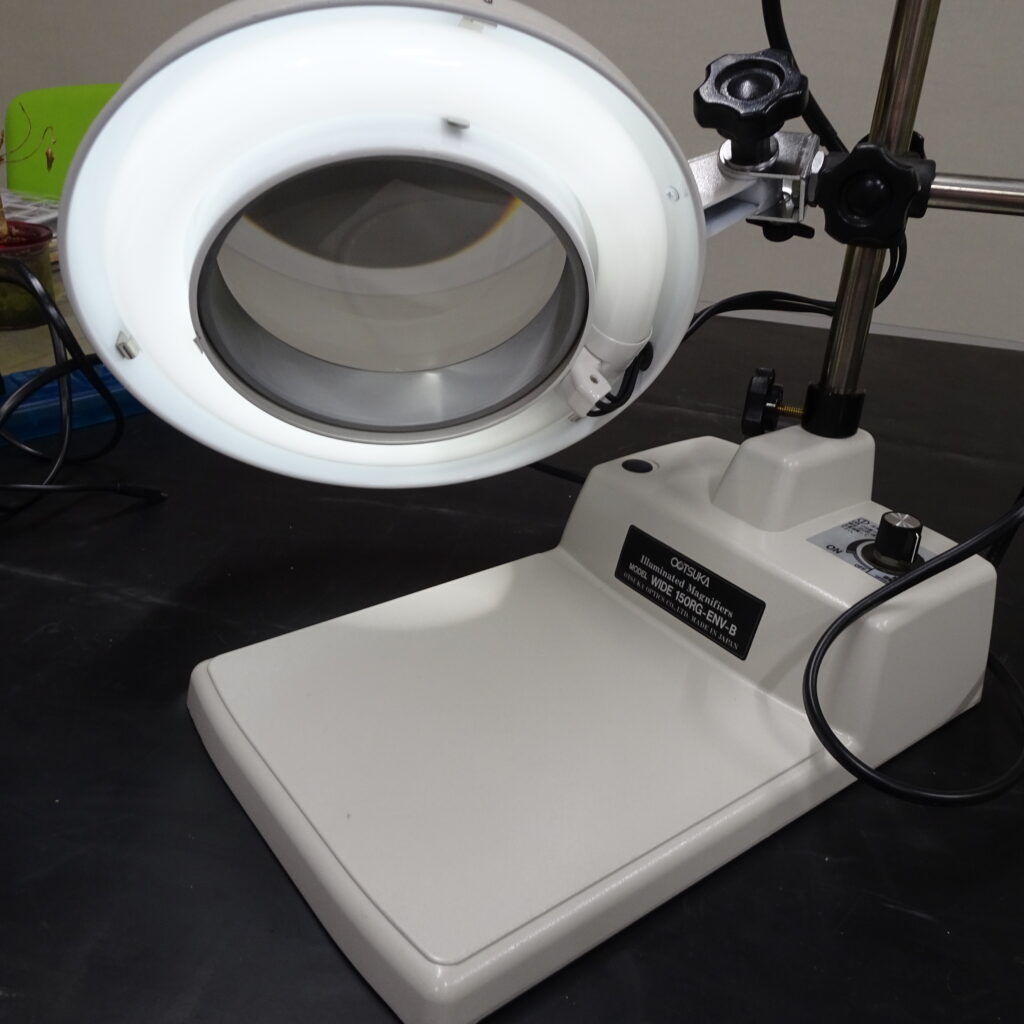 Otsuka 照明付き拡大鏡 ENV-B 直る 日本製