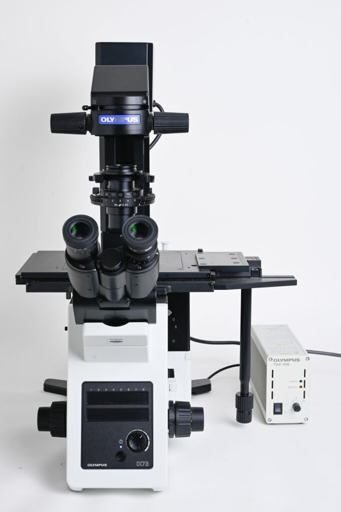 オリンパス/IX73P1F/倒立型リサーチ顕微鏡/2014製/