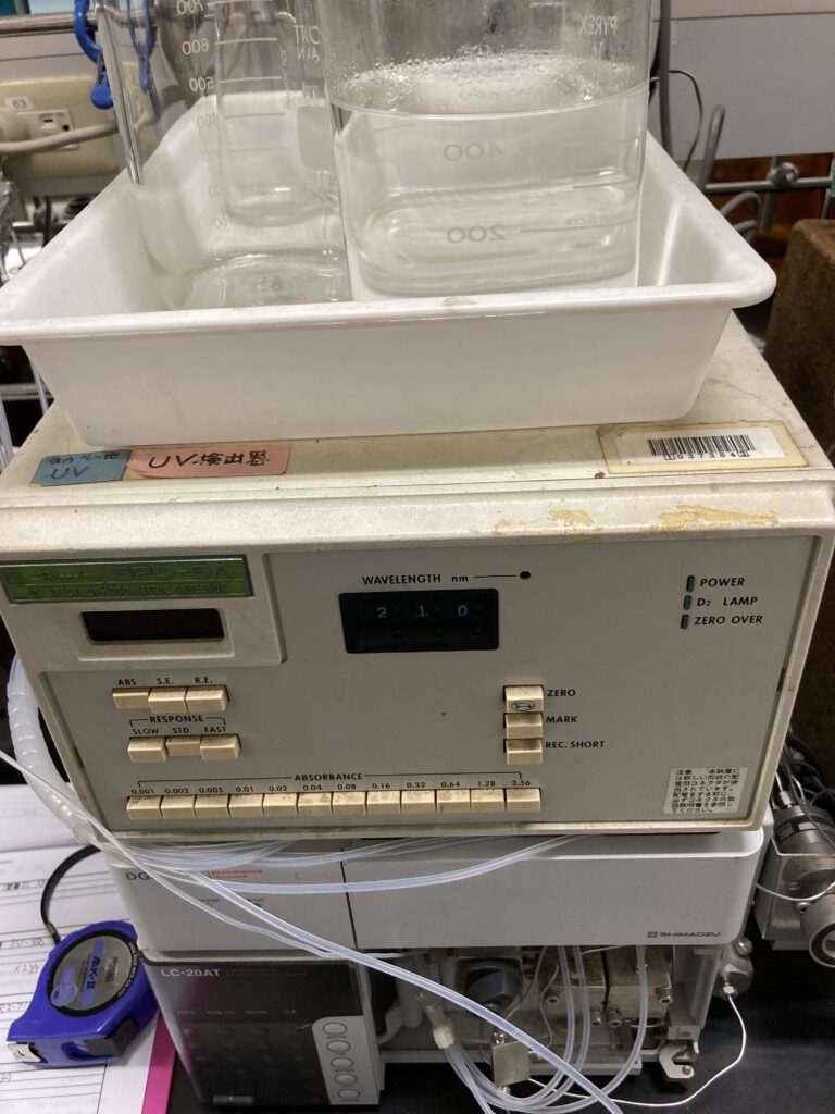 3162・島津/SPD-6A/UV-VIS検出器/HPLC/￥7260(税込み・送料別)