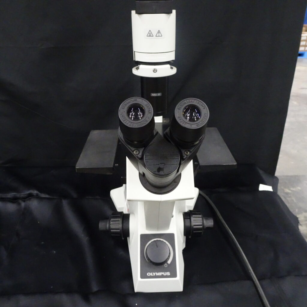 オリンパス / 倒立型顕微鏡 対物レンズ ×4 ×10 ×20