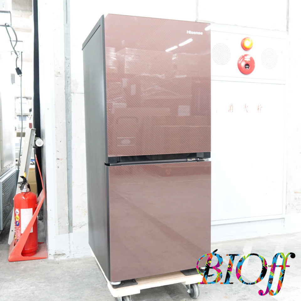 7025・Hisense/HR-G13A-BR/2ドア冷凍冷蔵庫